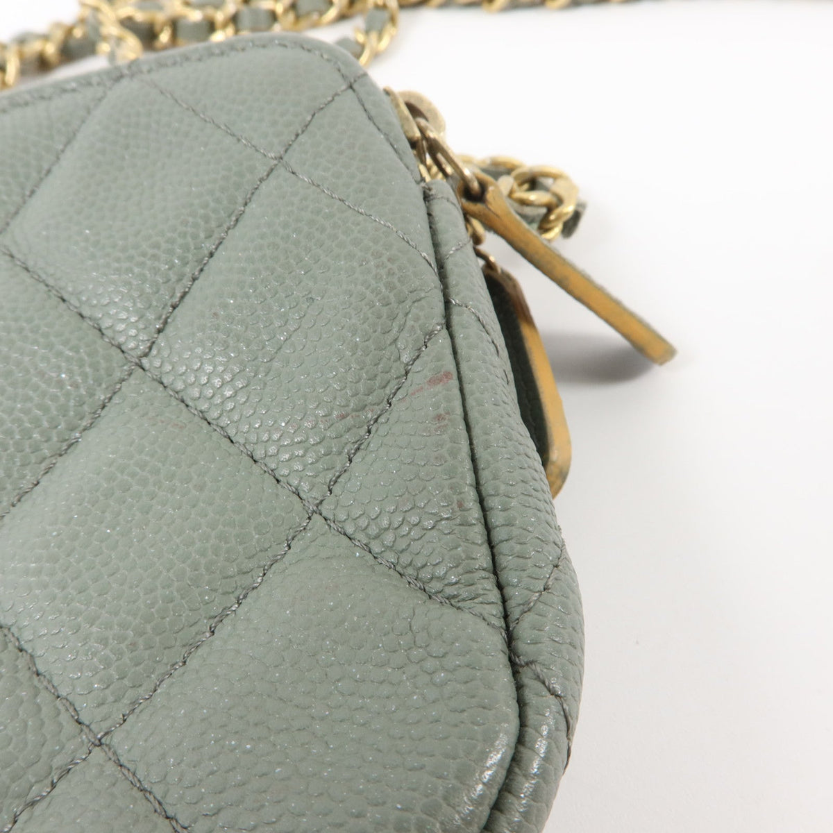 Chanel Classic Clutch with Chain · Calfskin