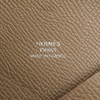 Hermès Calvi · Epsom Leather · Étoupe