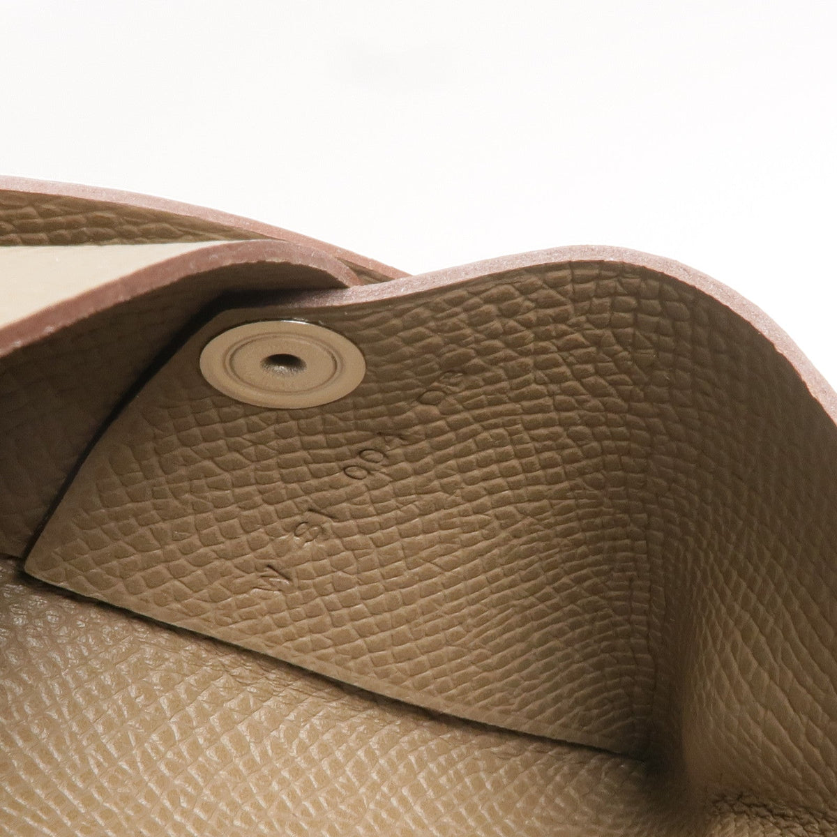 Hermès Calvi · Epsom Leather · Étoupe