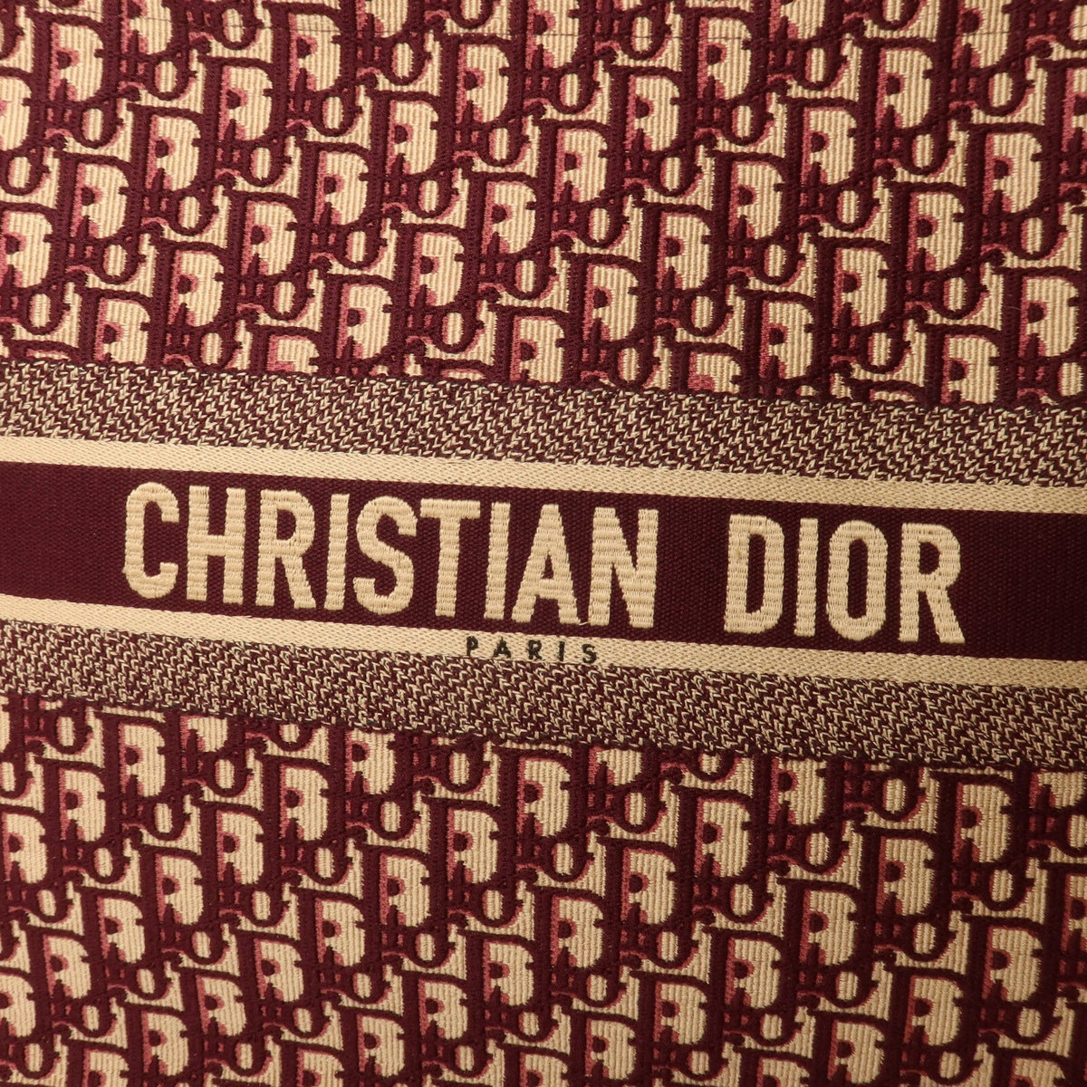 Dior Book Tote · Canvas · Large