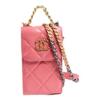 Chanel 19 · Lambskin Phone Holder