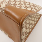 CELINE Horizontal Cabas · Canvas Calfskin