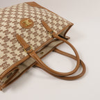 CELINE Horizontal Cabas · Canvas Calfskin