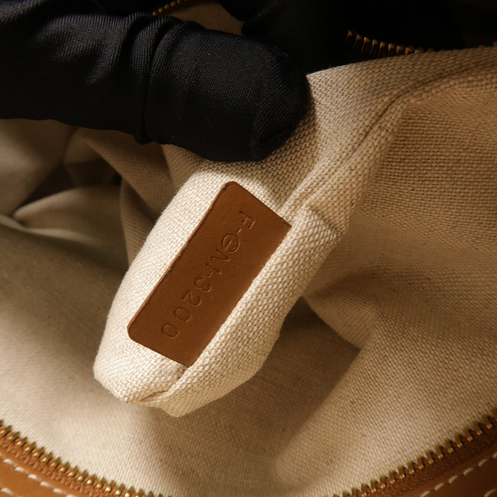 CELINE Horizontal Cabas · Canvas Calfskin