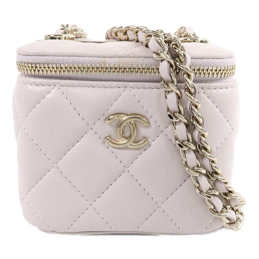 Chanel Vanity Case · Lambskin
