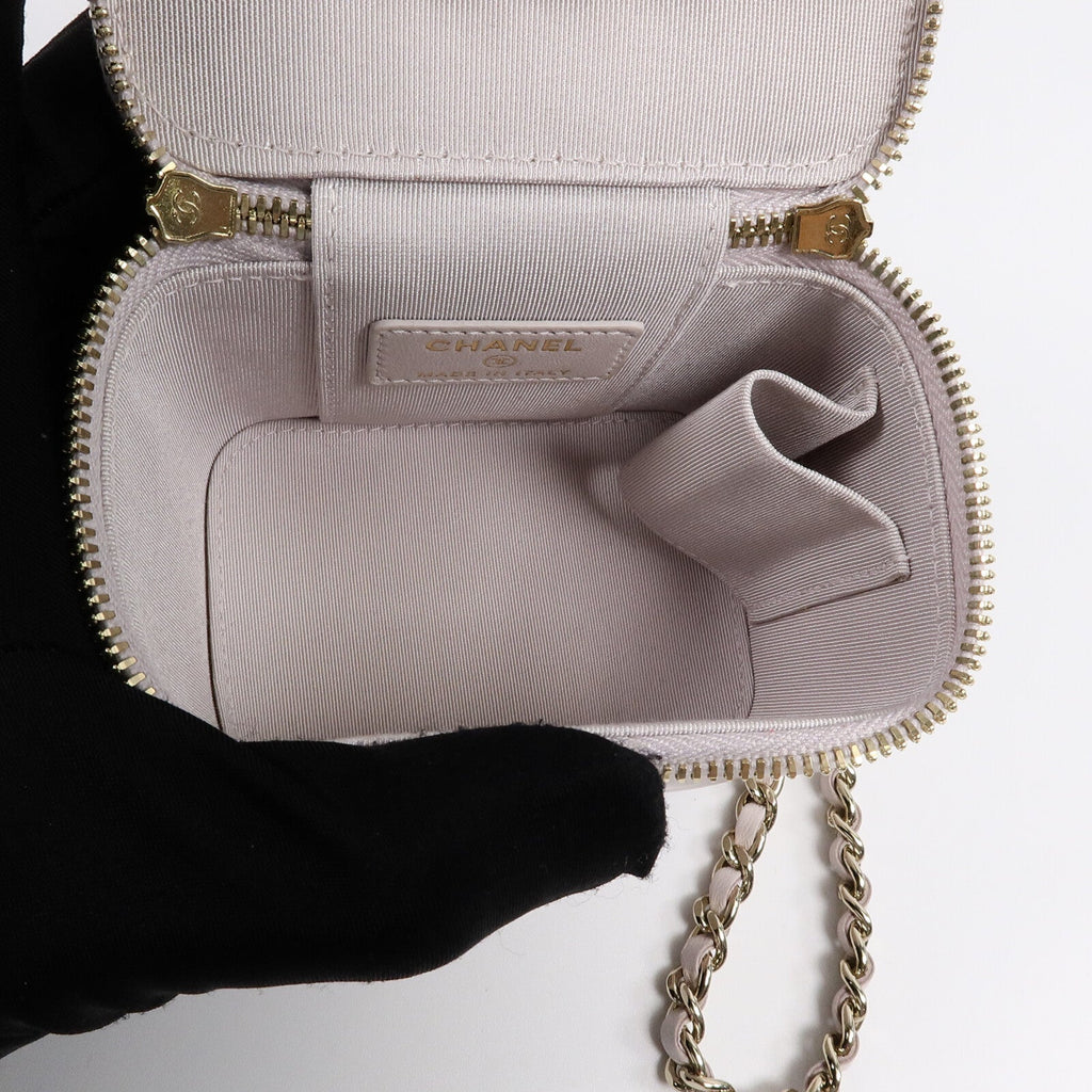 Chanel Vanity Case · Lambskin