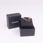 Chanel CC Earrings · Gold Tone