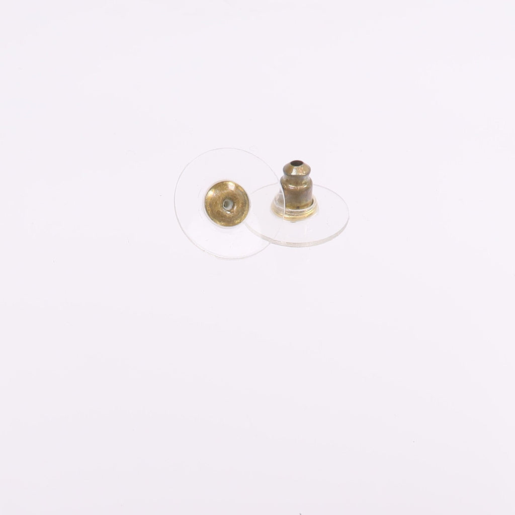 Chanel CC Earrings · Gold Tone