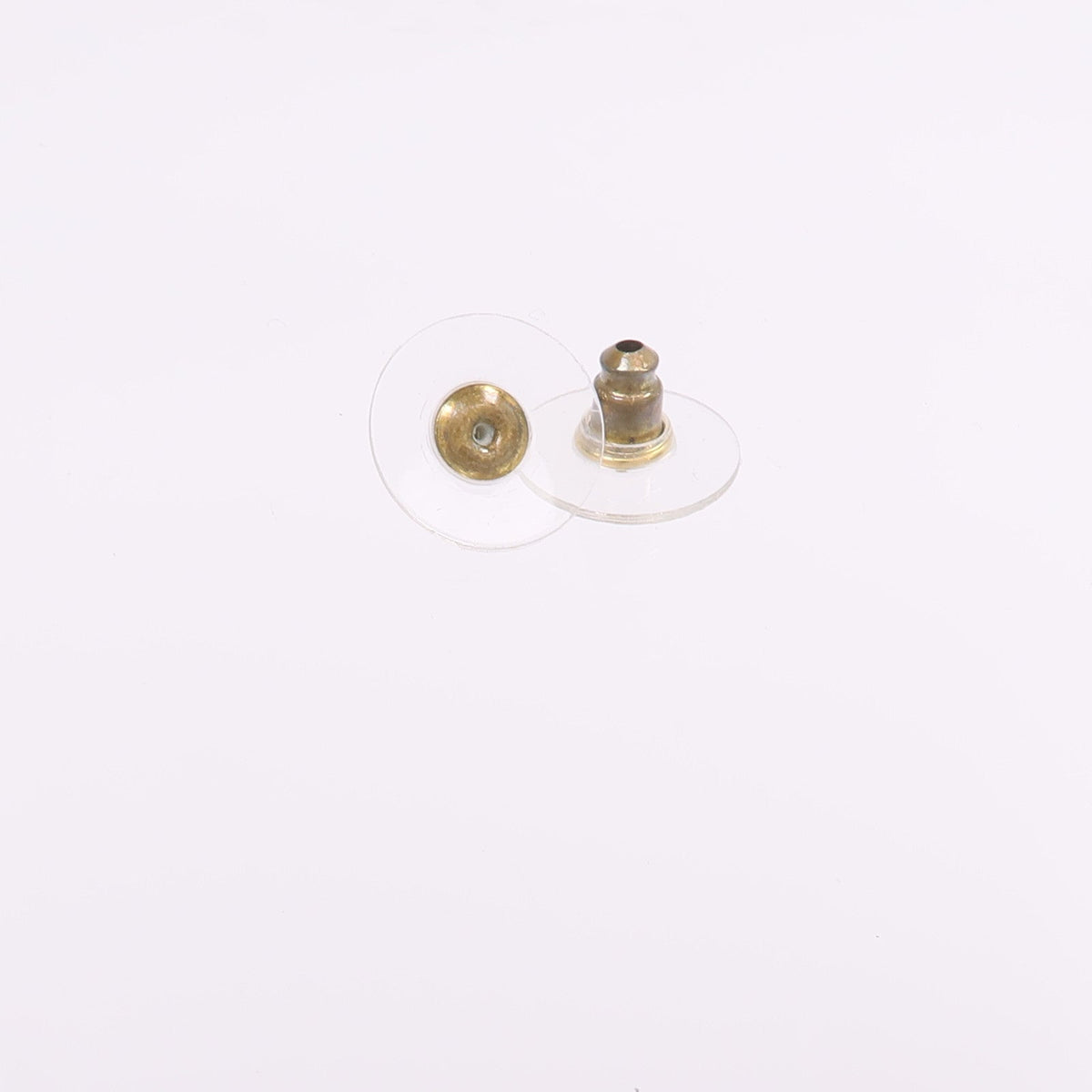 Chanel CC Earrings · Gold Tone