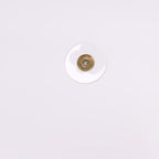 Chanel CC Earrings · Gold Tone