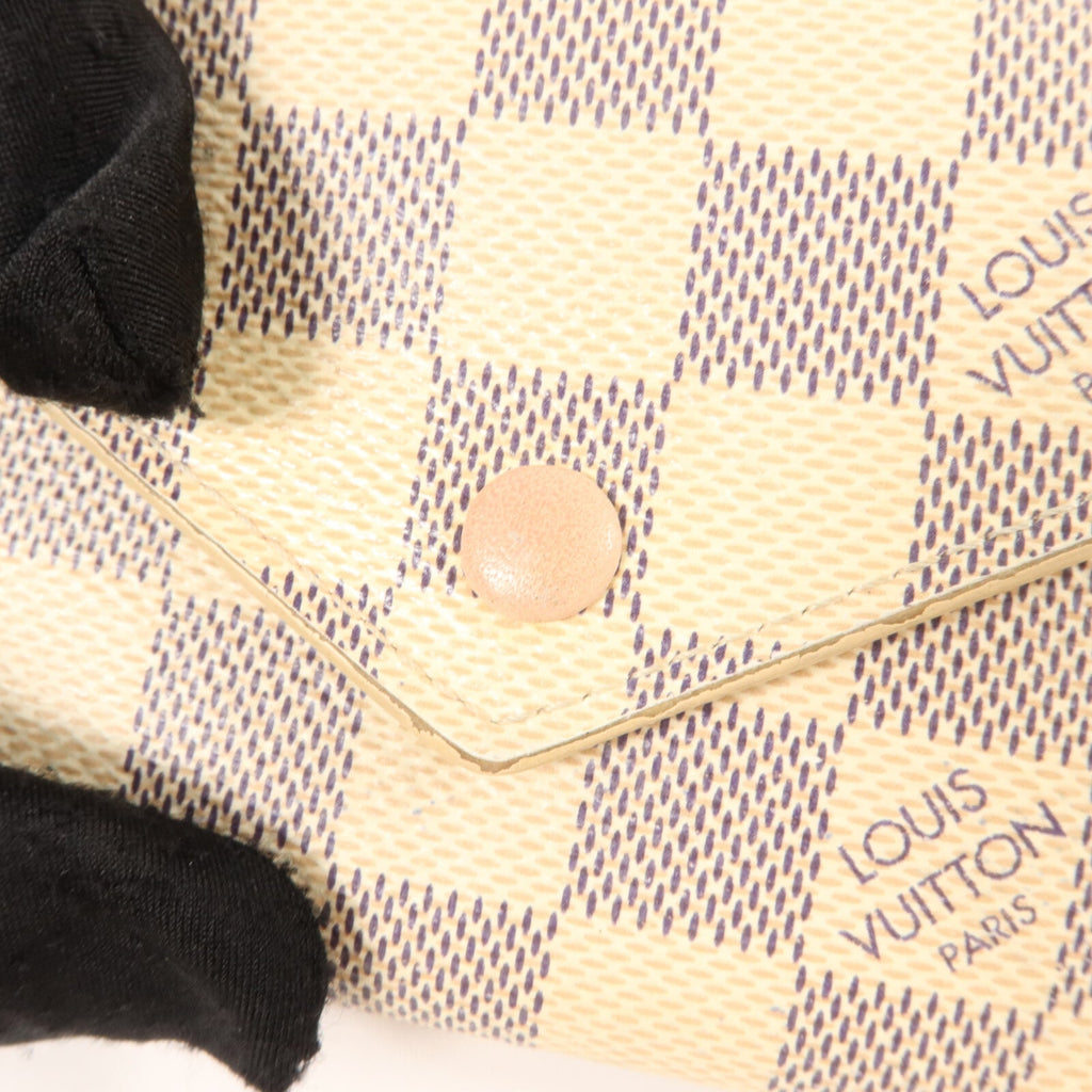Louis Vuitton Victorine · Damier Azur