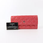 Chanel · Patent Leather Long Wallet