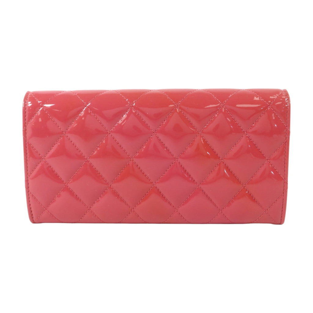 Chanel · Patent Leather Long Wallet