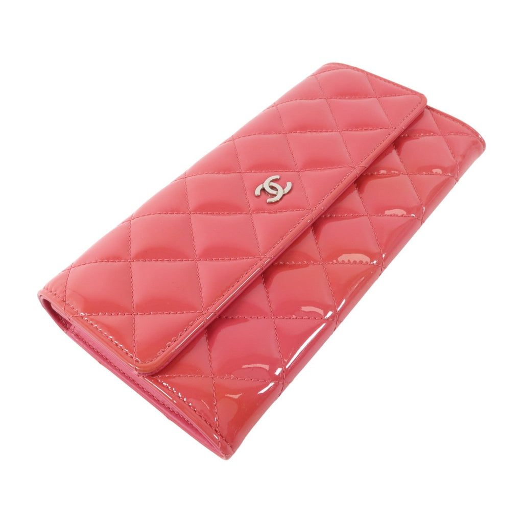 Chanel · Patent Leather Long Wallet