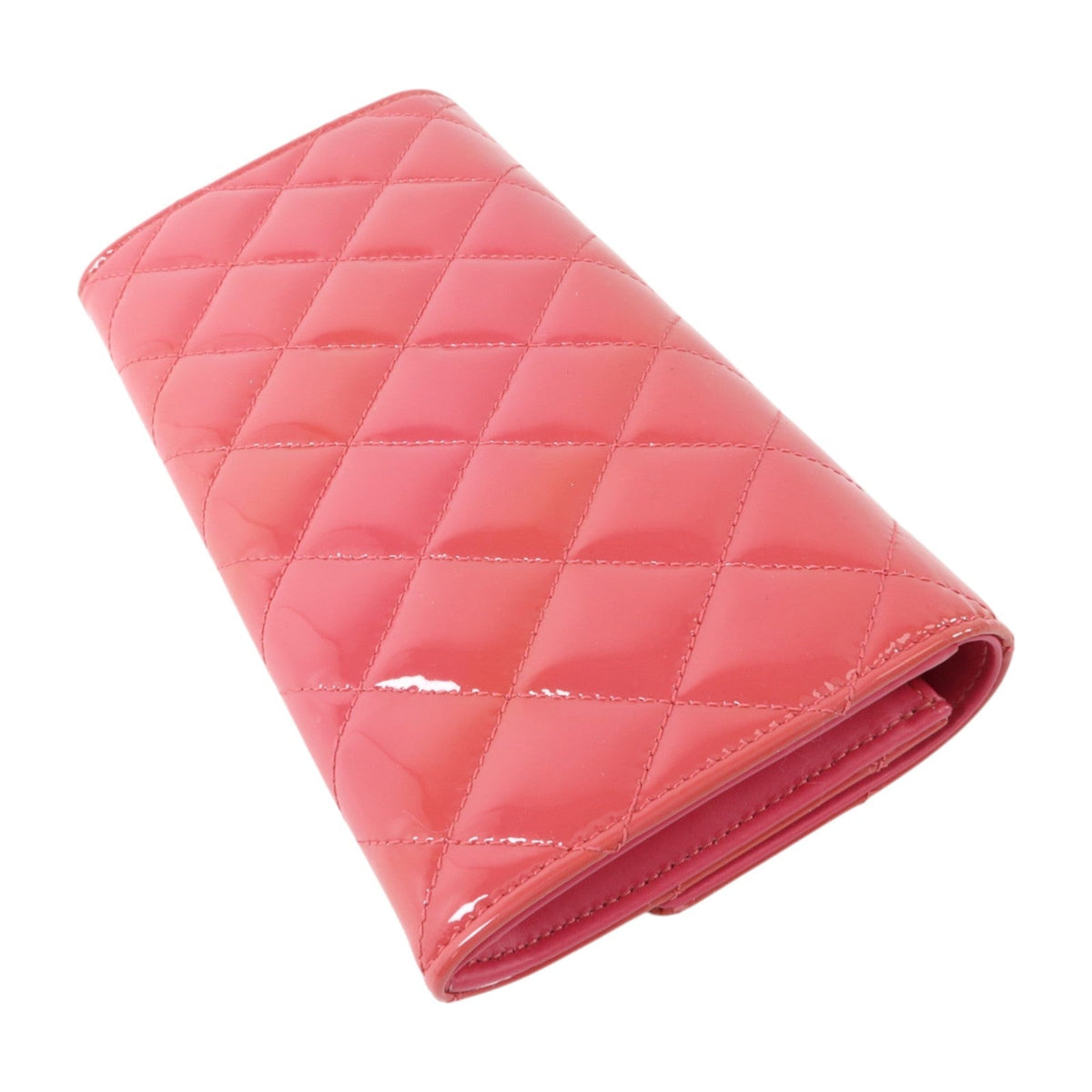 Chanel · Patent Leather Long Wallet