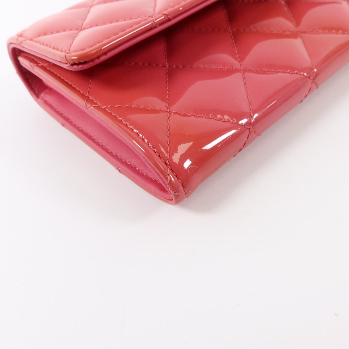 Chanel · Patent Leather Long Wallet