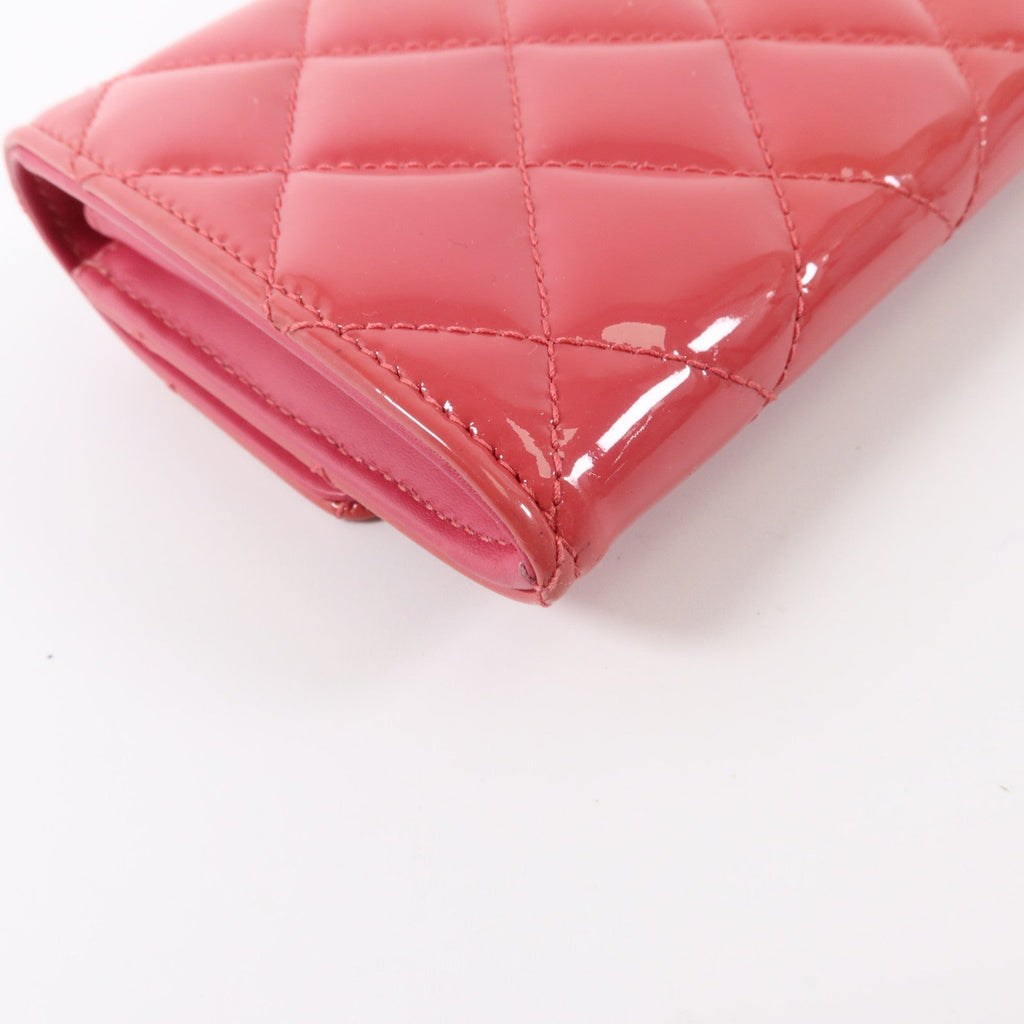 Chanel · Patent Leather Long Wallet