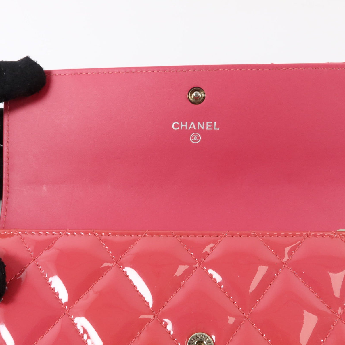 Chanel · Patent Leather Long Wallet