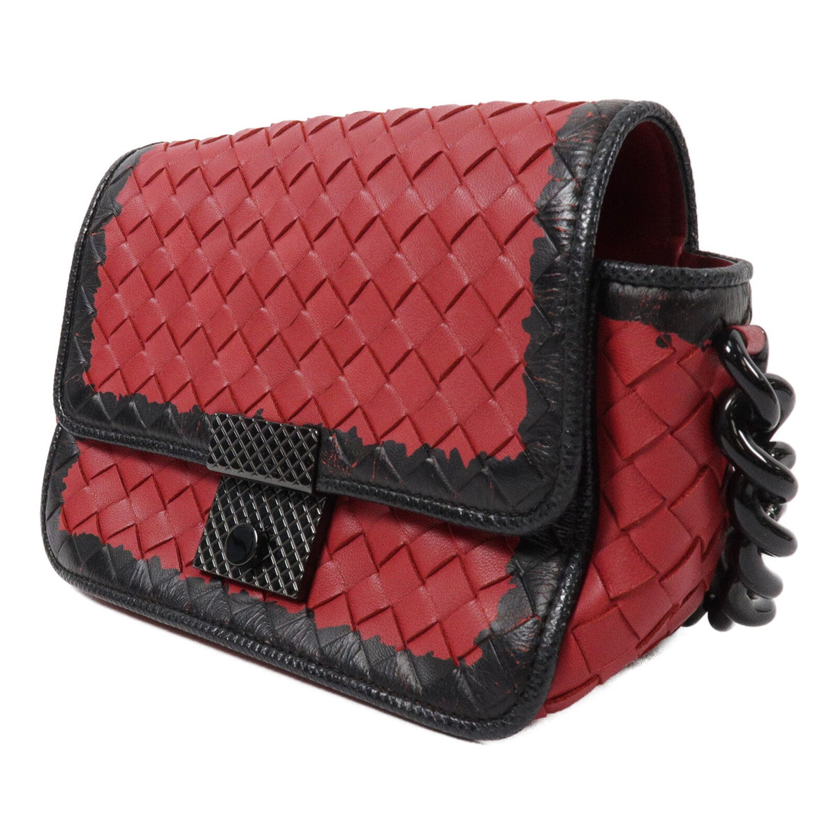 Bottega Veneta · Lambskin Chain Shoulder Bag