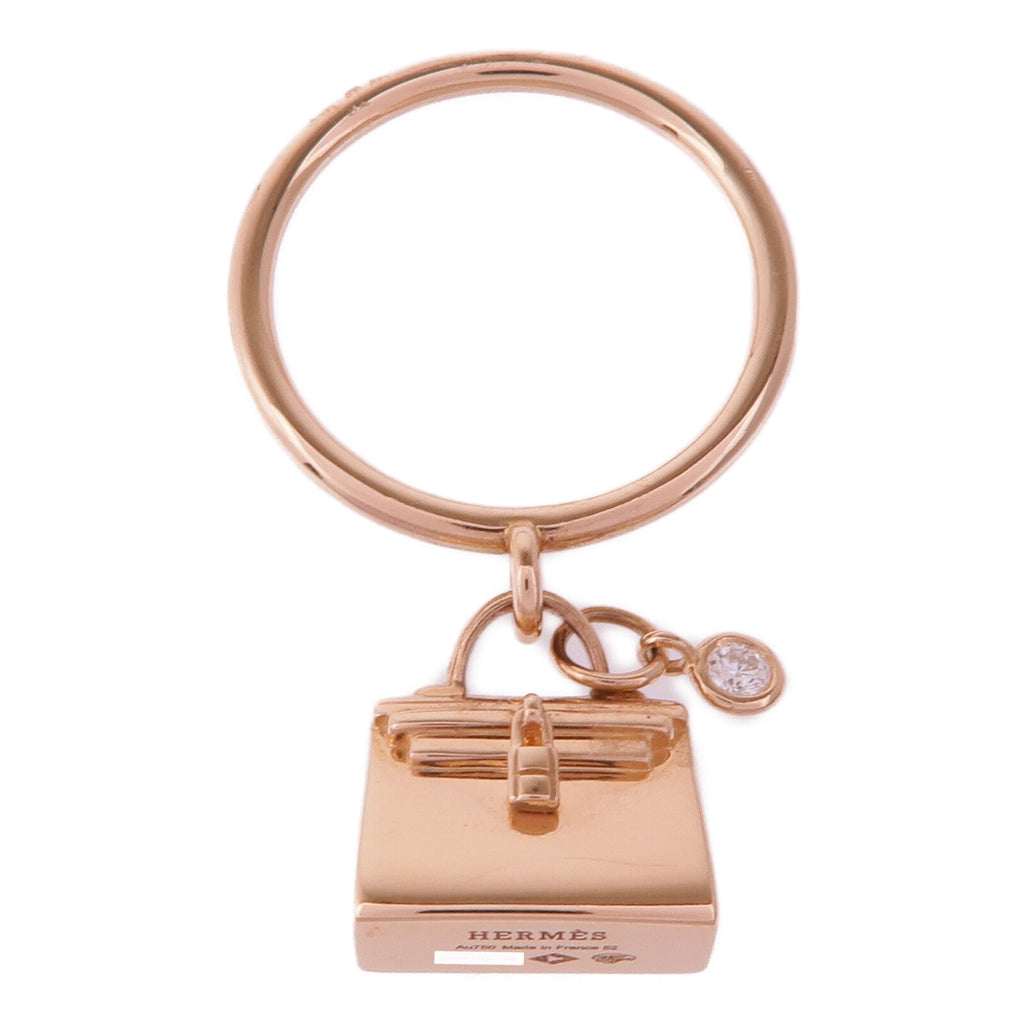 HERMÈS Amulettes Kelly Ring · Diamond · Rose Gold