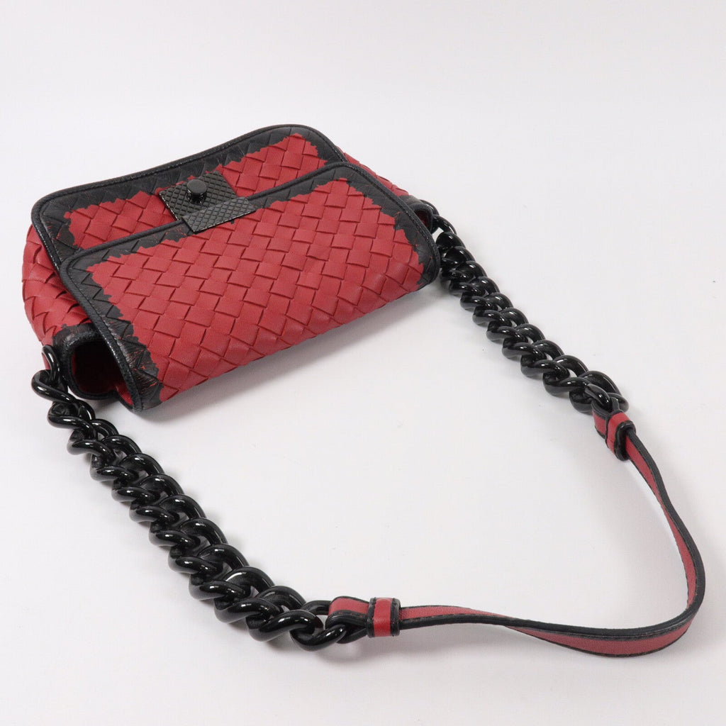 Bottega Veneta · Lambskin Chain Shoulder Bag