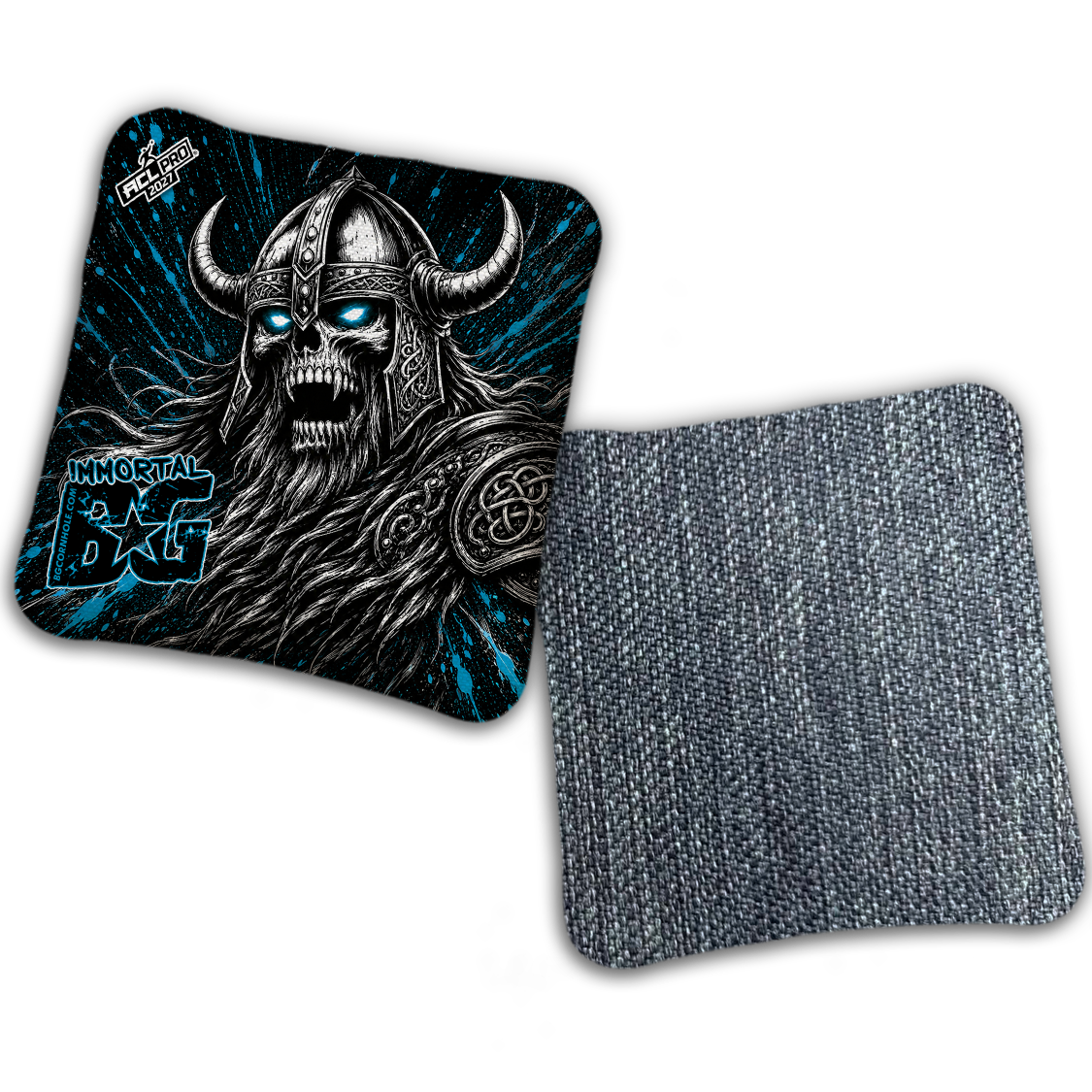 2027 ACL - BG Multiple Bag Models "DEATHLESS" - Pro Stamped Cornhole Bags - SET OF 4 BAGS