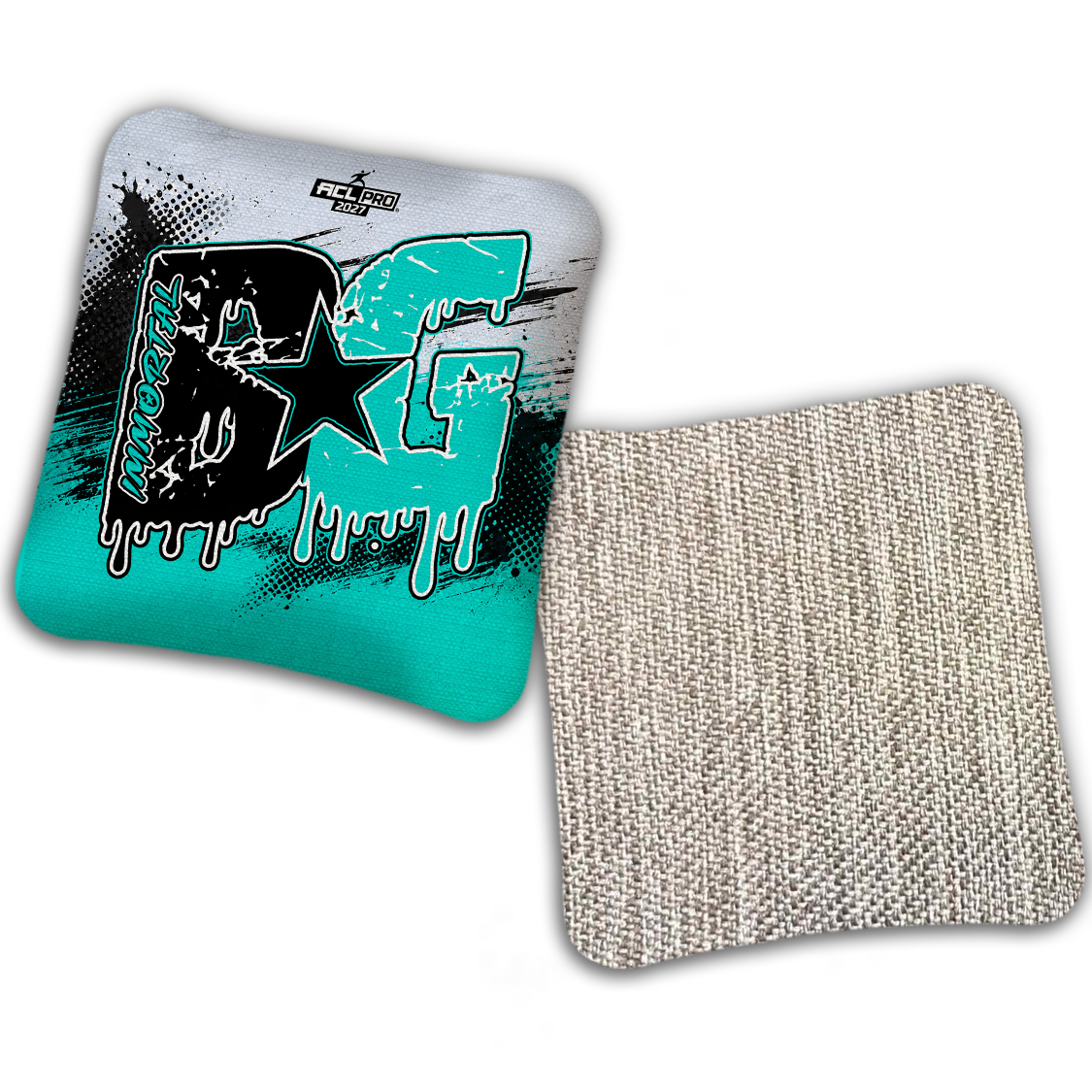 2027 ACL - BG Multiple Bag Models "GRUNGE" - Pro Stamped Cornhole Bags - SET OF 4 BAGS