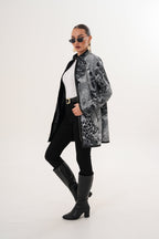 The Prado Reversible Black Leather Women Leather Jacket