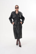 The Raven Black Leather Women Jacket