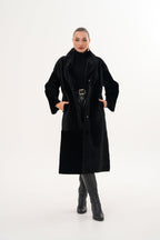 The Emilia Reversible Shearling Leather Women Jacket