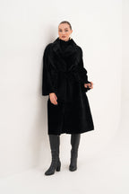 The Emilia Reversible Shearling Leather Women Jacket