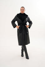 The Emilia Reversible Shearling Leather Women Jacket