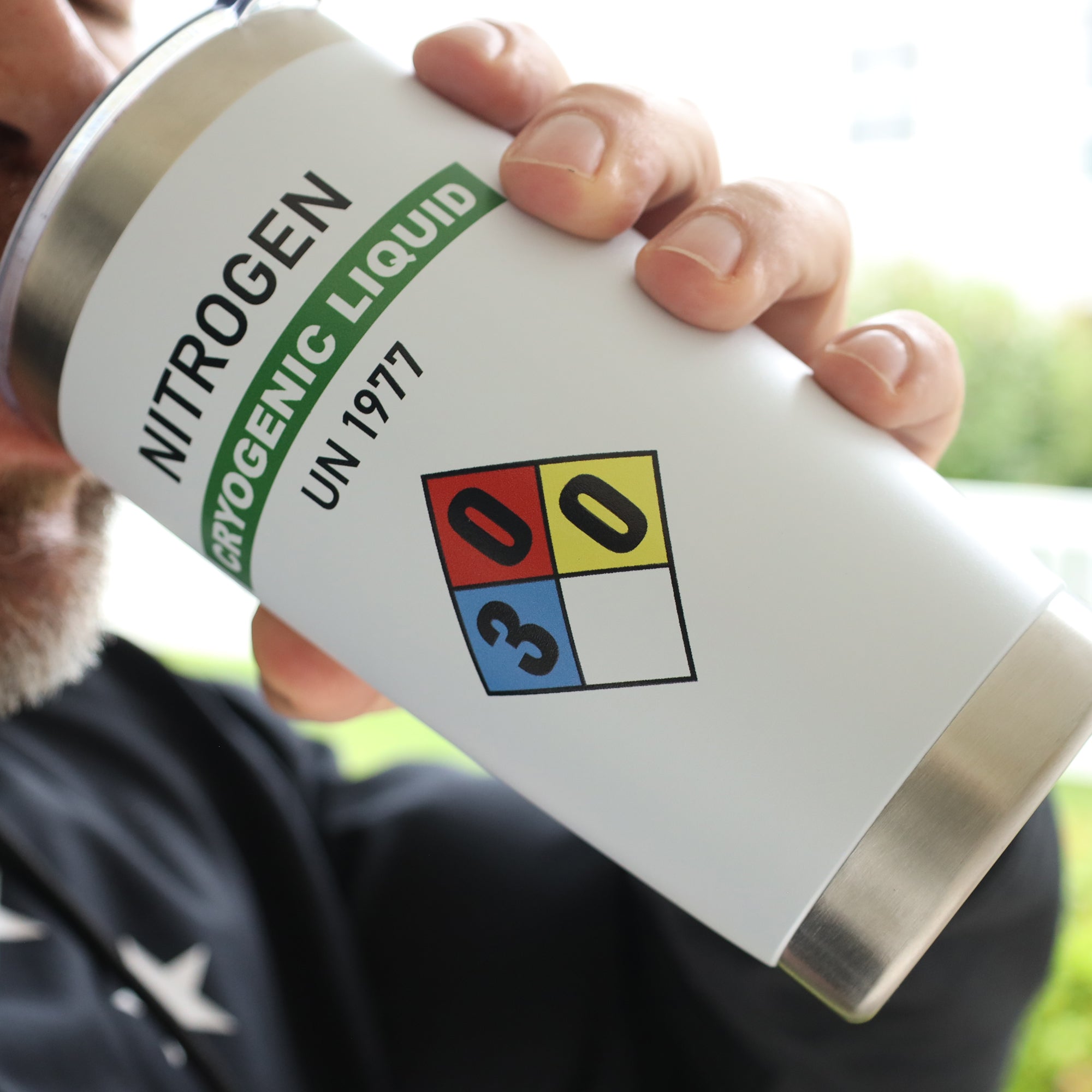Liquid Nitrogen Tumbler