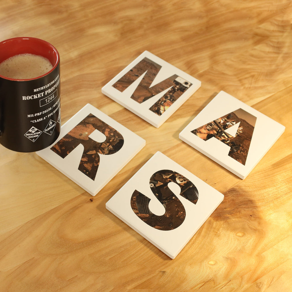 MARS Perseverance Ceramic Coaster Set