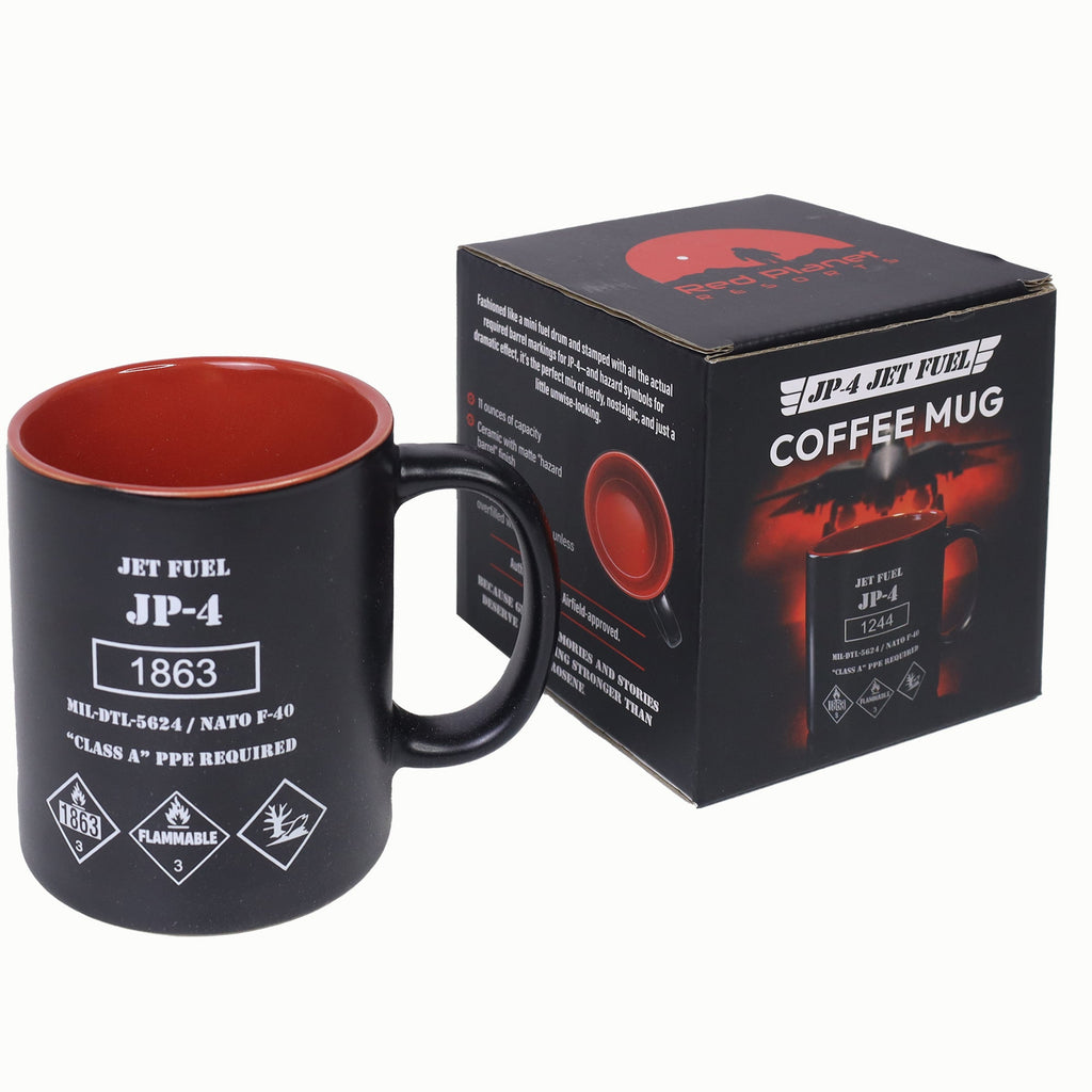 The JP-4 Jet Fuel Coffee Mug