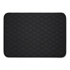 Changing Pad | Black Woobie Quilted