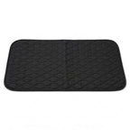 Changing Pad | Black Woobie Quilted