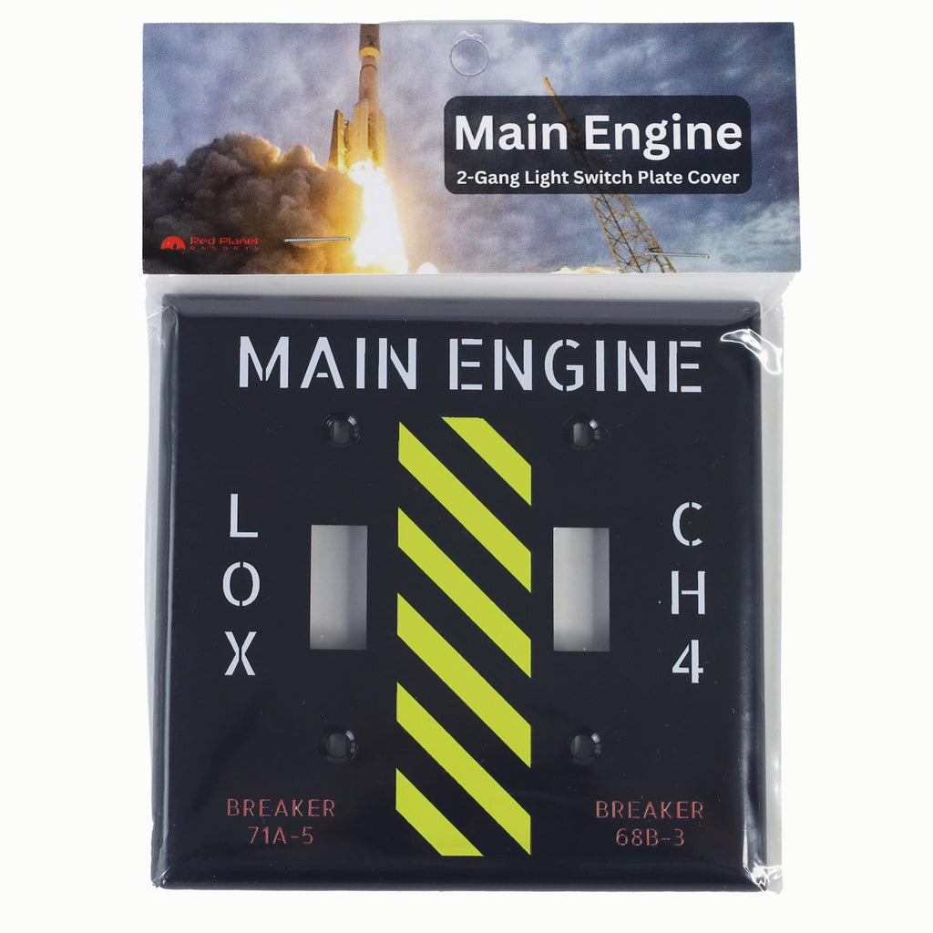 Main Engine Light Switch Plate