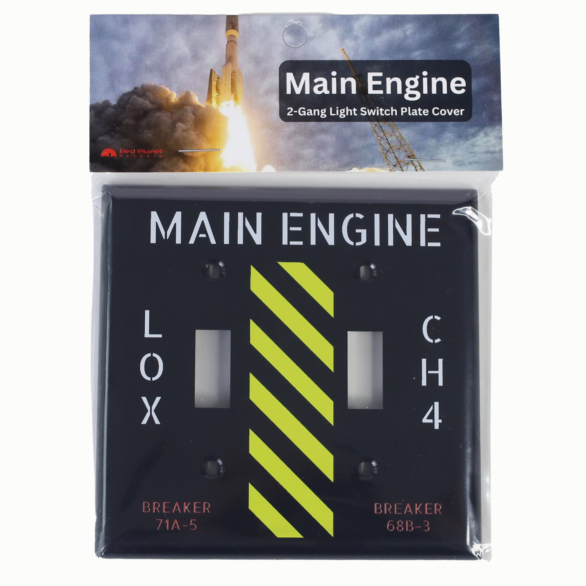 Main Engine Light Switch Plate