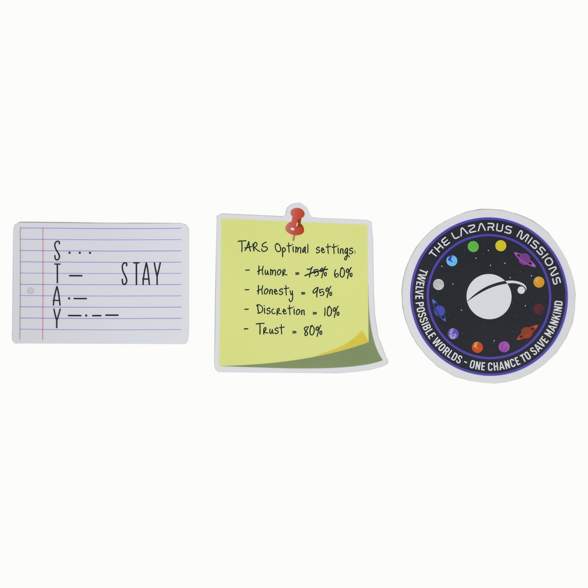 The Interstellar Sticker Pack