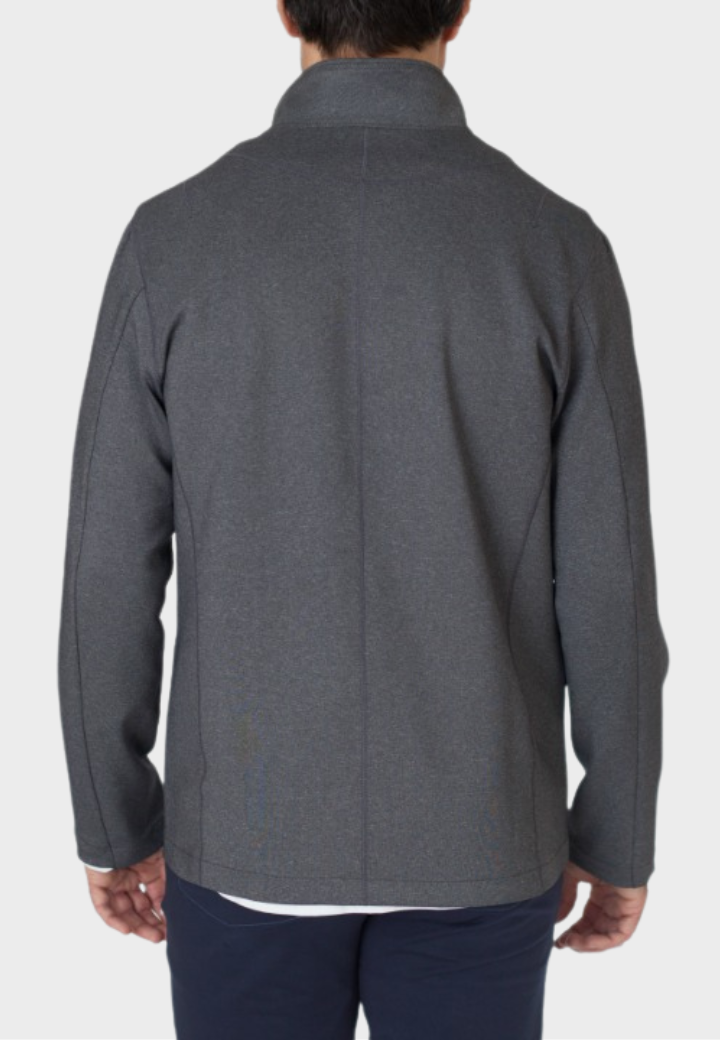 In-Flight Stretch Blazer - Charcoal Gray