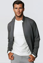 In-Flight Stretch Blazer - Charcoal Gray
