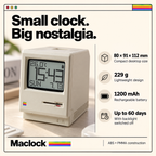 Maclock Retro Alarm Clock