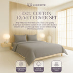 100% Cotton Duvet Cover Set - Classic Hotel Collection