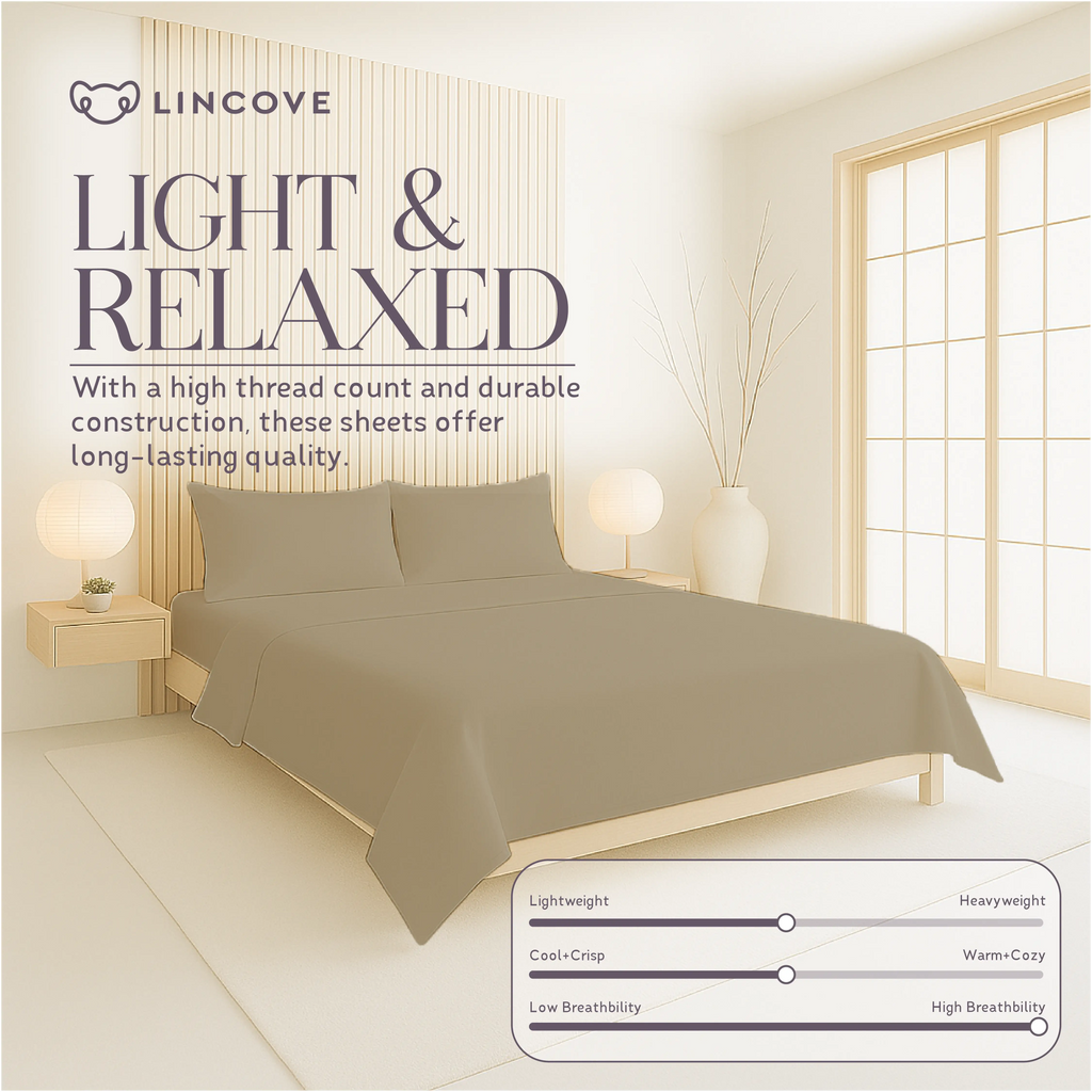 100% Cotton Sheet Set | Luxe Hotel Collection