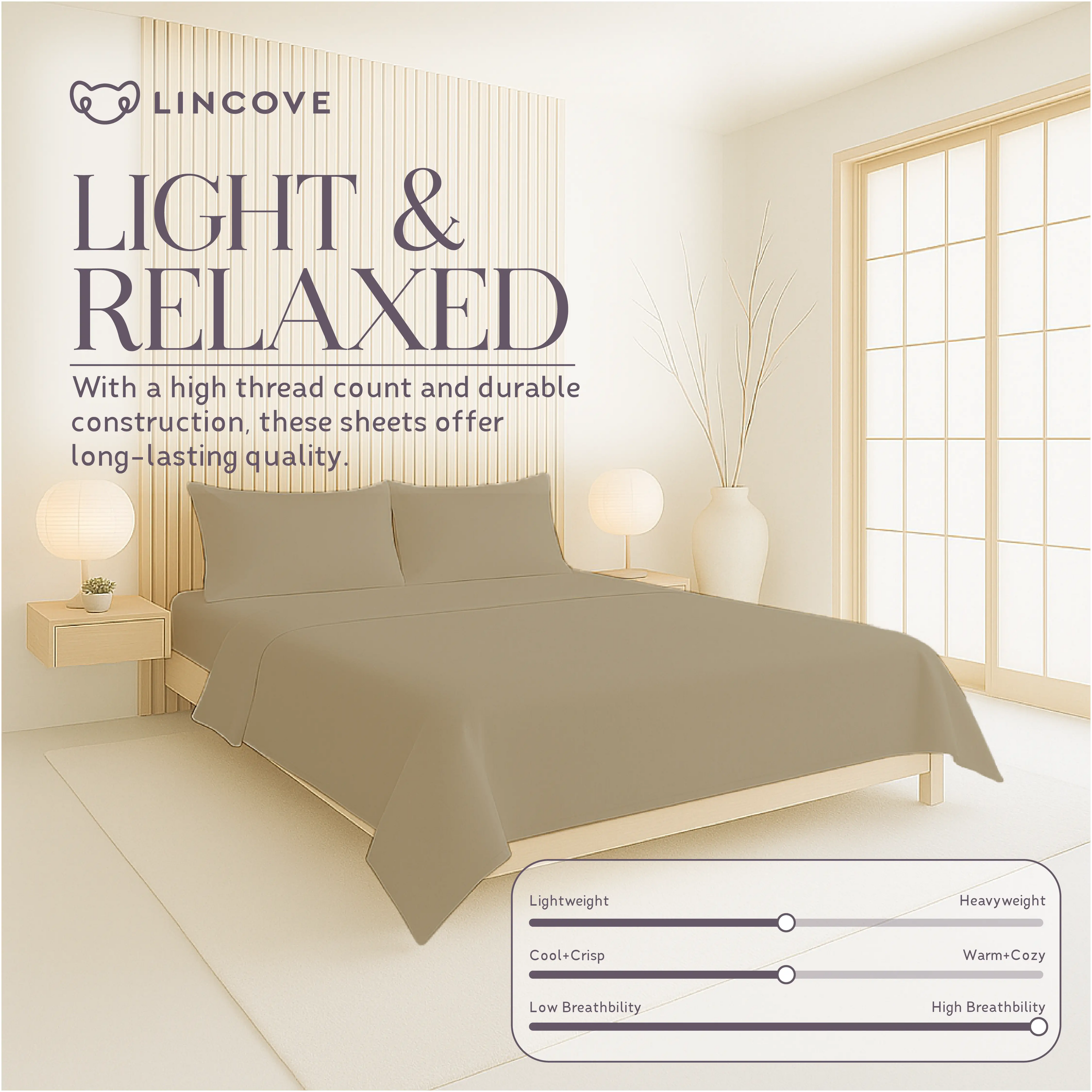 100% Cotton Sheet Set | Luxe Hotel Collection