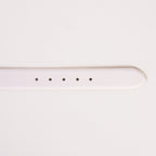 The Urgup White Calfskin Belt