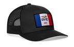 Iowa Flag Trucker Hat  |  IA Snapback