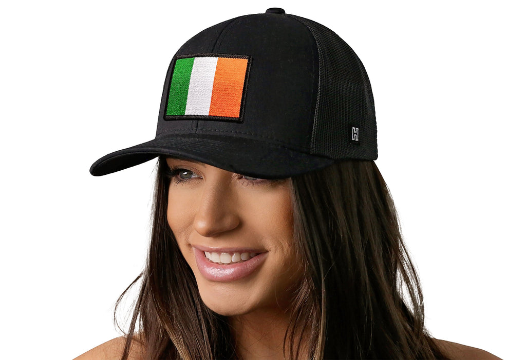 Ireland Flag Trucker Hat  |  Irish Snapback
