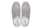 CALTO - J2202 - 2.6 Inches Taller (Grey/White Sole) - Lightweight Nubuck Sneakers